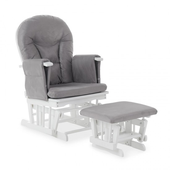 Glider chair and stool on sale